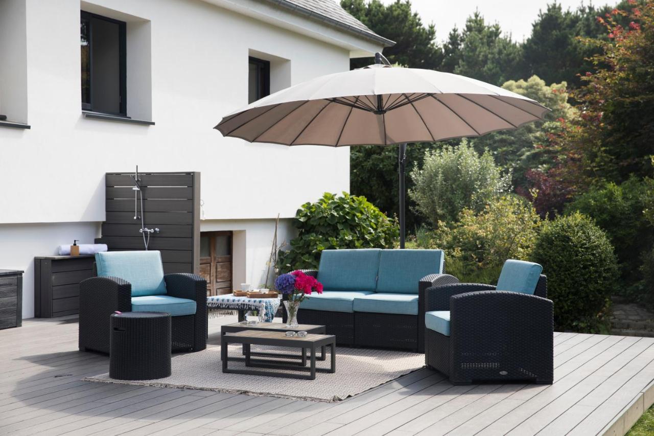 Eden Locquirec - Piscine & Spa Chambre D Hotes Exterior foto